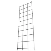 Kratki i pergole - Drabinka ogrodowa na kwiaty 155 cm, czarna - miniaturka - grafika 1