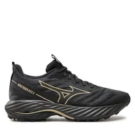 Buty sportowe damskie - Buty do biegania Mizuno Wave Rrider GTX 2 J1GD247921 Czarny - miniaturka - grafika 1