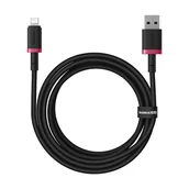 Kable USB - Kabel Baseus Dura 2.4A 2m (czerwono-czarny) - miniaturka - grafika 1