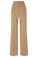 Spodnie damskie - HUGO Damskie spodnie himia, czarny (Black1), 42 - miniaturka - grafika 1