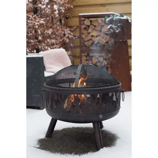 OutTrade RedFire Palenisko Blazer, brązowa stal - Paleniska ogrodowe - miniaturka - grafika 1