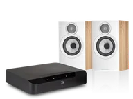 Zestawy stereo - Bluesound POWERNODE EDGE (czarny) + 607 S3 (dąb) - miniaturka - grafika 1