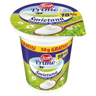 Zott - Smietana 18% ekstra kremowa - Śmietana - miniaturka - grafika 1