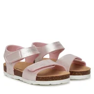 Buty dla dziewczynek - Sandały Lumberjack LJ-SGE1506-006-S31-CH007 M Różowy - miniaturka - grafika 1