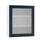 Szafki kuchenne - Szafka kuchenna wisząca 60 ADELE WS60 P/L granatowa mat - miniaturka - grafika 1