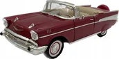 Samochody i pojazdy dla dzieci - Chevrolet Bel Air Cabrio 1957 1:18 Model Ldc 92108 - miniaturka - grafika 1