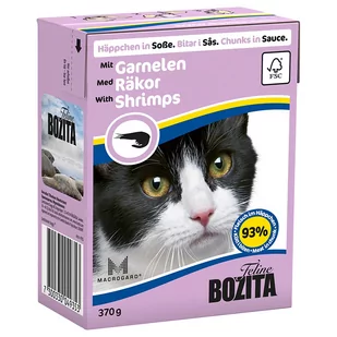 BOZITA Cat Krewetki W Sosie 370g - Mokra karma dla kotów - miniaturka - grafika 3