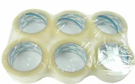 Taśmy klejące - Smart Taśma pakowa 48/100y 91m transparentna SMART 6szt - miniaturka - grafika 1
