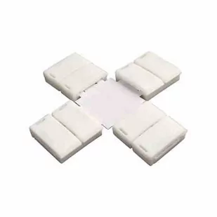 ledart Złączka do taśm LED 8 mm kształt plusa zlaczka-plus - Akcesoria do oświetlenia - miniaturka - grafika 1