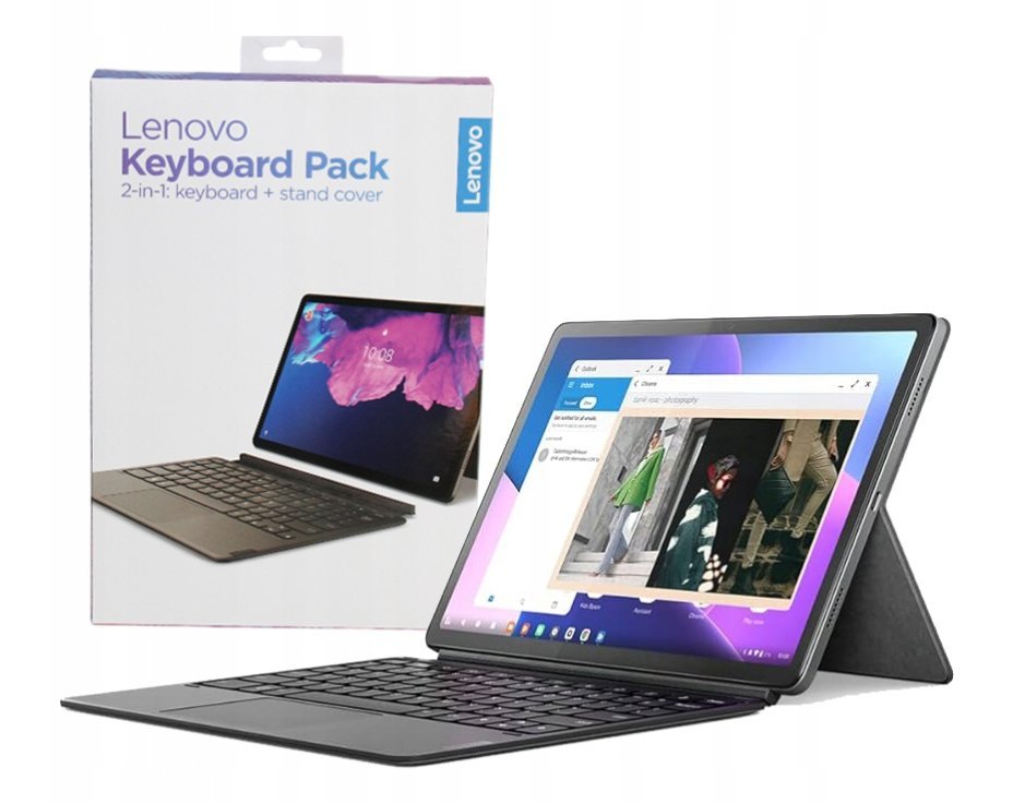 Oryginalna klawiatura + etui Lenovo Keyboard Pack do Lenovo Tab P11 Pro 2w1 FR