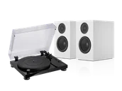 Zestawy stereo - Audio-Technica AT-LPW50PB (czarny) + A28 (biały) - miniaturka - grafika 1