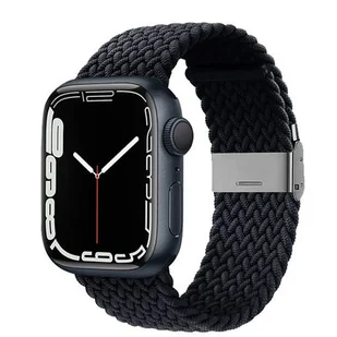 Crong Pasek pleciony Crong Wave Band do Watch 42/44/45 mm grafitowy CRG-44WAV-CRL - Akcesoria do smartwatchy - miniaturka - grafika 2