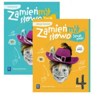 Pakiet Zamieńmy słowo. Język polski. Szkoła podstawowa. Klasa 4. Podręcznik z zeszytem ćwiczeń - Podręczniki dla szkół podstawowych Pakiet Zamieńmy słowo. Język polski. Szkoła podstawowa. Klasa 4. Podręcznik z zeszytem ćwiczeń - Podręczniki dla szkół podstawowych - miniaturka - grafika 1