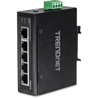 Pozostałe akcesoria sieciowe - Trendnet TI-E50 łącza sieciowe Nie zarządzany Fast Ethernet (10/100) Czarny - miniaturka - grafika 1