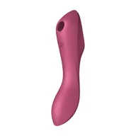 Wibratory i masażery - Satisfyer Satisfyer Curvy Trinity 3 Red - miniaturka - grafika 1