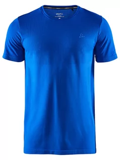 Koszulki sportowe męskie - Craft Koszulka sportowa "Fuseknit Light" w kolorze niebieskim - grafika 1