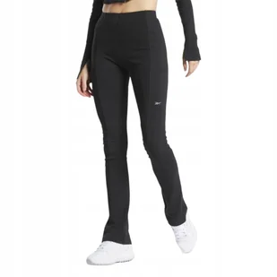 REEBOK - LEGGINSY DAMSKIE - CL WDE TREND HR LEGGING HT7839 czarne - Legginsy - miniaturka - grafika 1