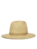 Czapki damskie - Tommy Hilfiger Kapelusz Premium Beach Fedora AW0AW17135 Beżowy - miniaturka - grafika 1