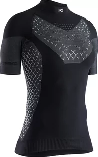 Koszulki sportowe męskie - X-Bionic Twyce G2 Koszulka biegowa z krótkim rękawem Kobiety, black melange L 2021 Koszulki do biegania TW-RT00S19W-B002-L - grafika 1