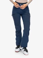 Spodnie narciarskie - Spodnie skiturowe damskie Norrona Lyngen Flex1 Light Pants - indigo night - miniaturka - grafika 1