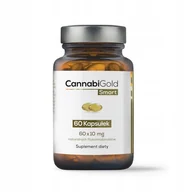 Suplementy naturalne - HemPoland Cannabigold Smart kapsułki CBD 60 sztuk (60 X 10 MG CBD) - miniaturka - grafika 1
