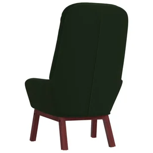 Lumarko Fotel, ciemnozielony, obity aksamitem! - Fotele - miniaturka - grafika 6