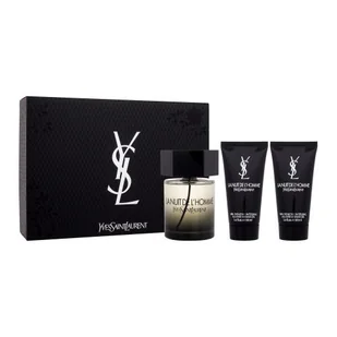 Yves Saint Laurent La Nuit De L'Homme Zestaw woda toaletowa 100 ml + żel pod prysznic 2 x 50 ml - Zestawy perfum damskich - miniaturka - grafika 1