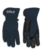 Rękawiczki dla dzieci - COLD Rękawiczki softshellowe w kolorze granatowym - miniaturka - grafika 1