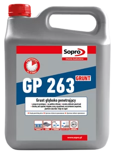 Sopro Grunt głęboko penetrujący GP 263 1 kg - Grunty do ścian - miniaturka - grafika 2
