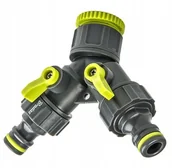 Łączniki, trójniki, kształtki - BRADAS Trójnik 3/4" - 1/2" z 2 zaworami LIME LINE LE-02221K BRADAS 3430 LE-02221K - miniaturka - grafika 1