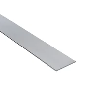 Inne materiały budowlane - Standers Profil płaski aluminiowy 1m 40x2 mm srebrny - miniaturka - grafika 1