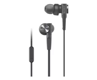 Sony MDR-XB55APB czarne - Słuchawki - miniaturka - grafika 1