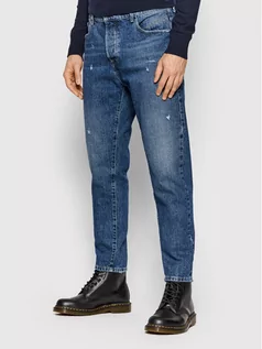 Spodnie męskie - Imperial Jeansy P372MLUD80 Niebieski Slim Fit - grafika 1