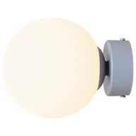 Lampy ścienne - Lampa ścienna Ball Wall 1076C16_S kulista niebieska - miniaturka - grafika 1