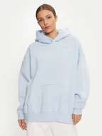 Bluzy damskie - Under Armour Bluza UA Icon Fleece Ultra 1386501 Niebieski Oversize - miniaturka - grafika 1