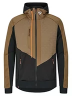 Kurtki męskie - Ziener Męska kurtka softshell Nalik / Hybrydowa Skitour | oddychająca, wiatroszczelna, funkcjonalna, - miniaturka - grafika 1