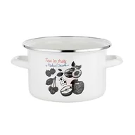 Garnki - Garnek emaliowany prosty Fruits bez pokrywki 18 cm 2,65 l - miniaturka - grafika 1