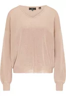 Swetry damskie - faina Sweter damski 11009629, złoto, XS/S - miniaturka - grafika 1