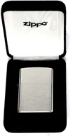 Trafika - Zapalniczka Srebrna ZIPPO STERLING SILVER BRUSH FINISH SREBRO 925 60000337 - miniaturka - grafika 1