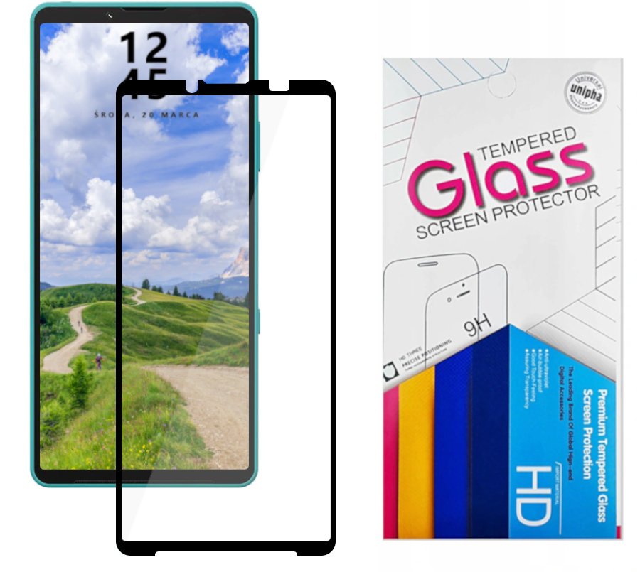 Szkło ochronne do Sony Xperia 10 VII TEMPERED FULL GLUE 5D GLASS
