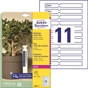 Etykiety do drukarek - Etykiety pętelkowe do roślin, foliowe (10 arkuszy) 160x17mm T3007-10 AVERY ZWECKFORM - miniaturka - grafika 1