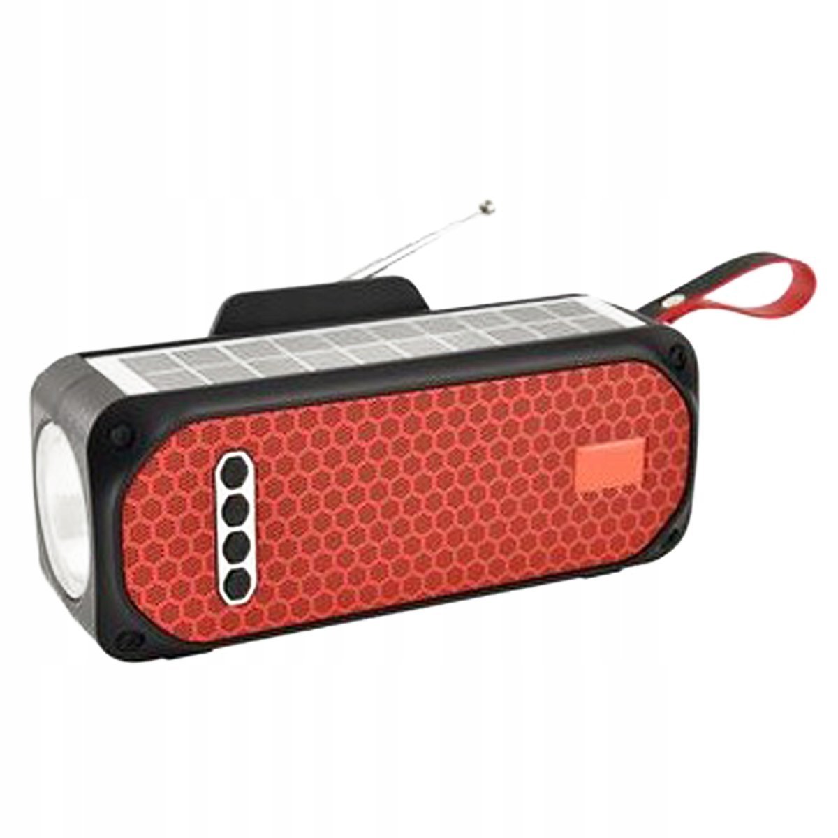 RADIO SOLARNE BEZPRZEWODOWE PRZENOŚNY GŁOŚNIK BLUETOOTH LATARKA