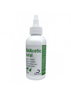 DECHRA Malacetic aural 118ml - Pielęgnacja uszu i oczu zwierząt - miniaturka - grafika 1