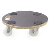 Wózki magazynowe - Wózek transportowy do mebli okrągły 200kg - miniaturka - grafika 1