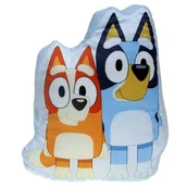 Kołdry i poduszki dla dzieci - Poduszka pluszowa - Bluey (Blue): pieski siostry: Blue i Bingo (355502) - miniaturka - grafika 1
