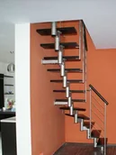 Schody strychowe - Schody CORA model Mix 02 L-90 14 elementów - miniaturka - grafika 1