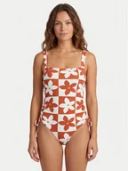 Stroje kąpielowe - Roxy Strój kąpielowy Hazy Days ERJX103785 Pomarańczowy - miniaturka - grafika 1