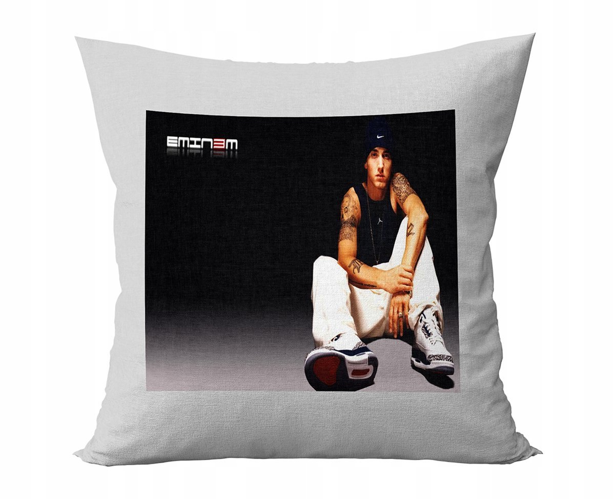PODUSZKA PERSONALIZOWANA EMINEM MUZYKA POMYSŁ NA PREZENT SUPER GRAFIKI
