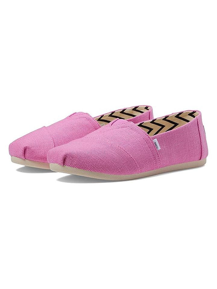 TOMS Espadryle w kolorze różowym