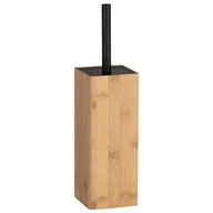Akcesoria do wc - Wenko zestaw toaletowy Padua Bamboo szczotka wc z bambusowym stojakiem B07PG3M2JS - miniaturka - grafika 1